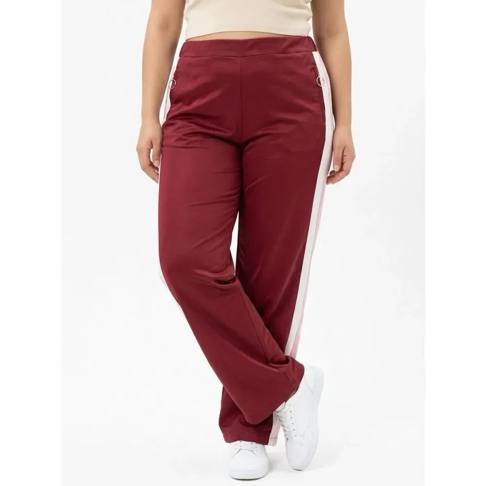 ASOS | Track Pants with Side Stripes & Zippers Women’s Plus Size 16